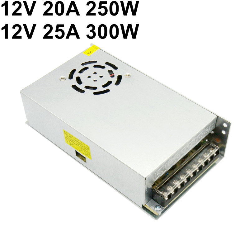 Photography Led Lighting Kit - DC 12V 20A 25A Power Supply