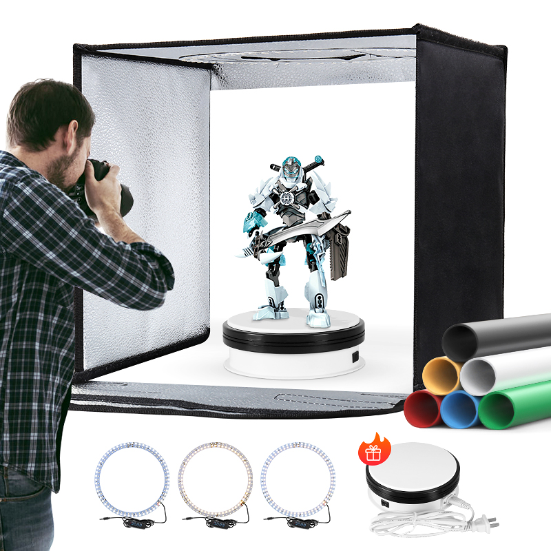12x12in Dimmable Light Box Pho - Photography Lighting Tent review and price
