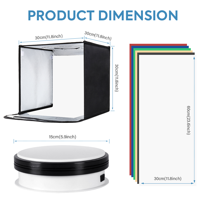 12x12in Dimmable Light Box Pho - Photography Lighting Tent review and price
