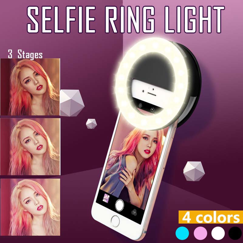LED Selfie Ring Light 3 Level  - Photography Lighting Tent review and price