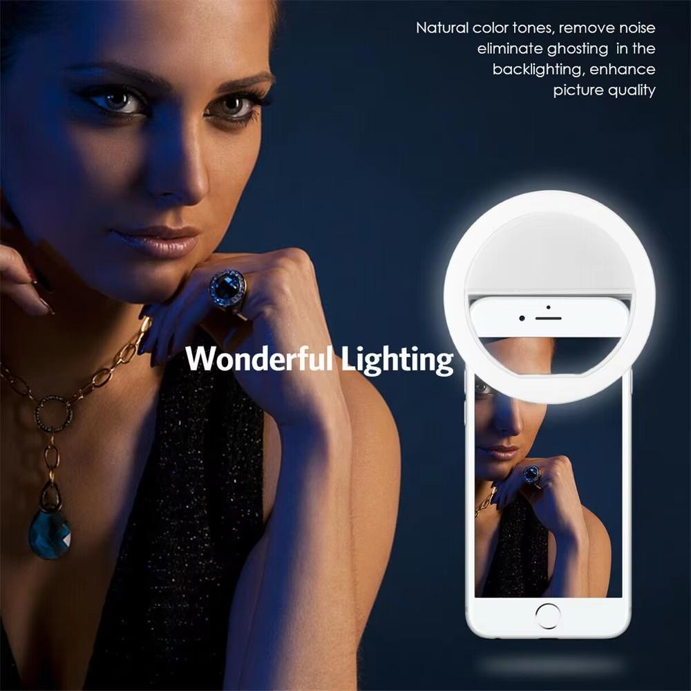 Clip On Selfie Ring Light Rech - Photography Lighting Tent review and price