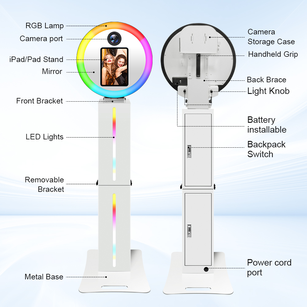 DSLR Photo Booth Machines Suit - Photography Led Lighting Kit review and price