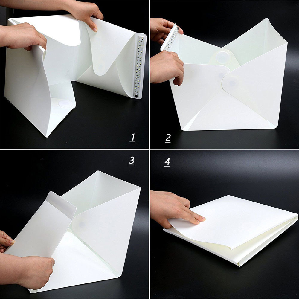 LED Panel Light Box Photograph - Photography Lighting Tent review and price