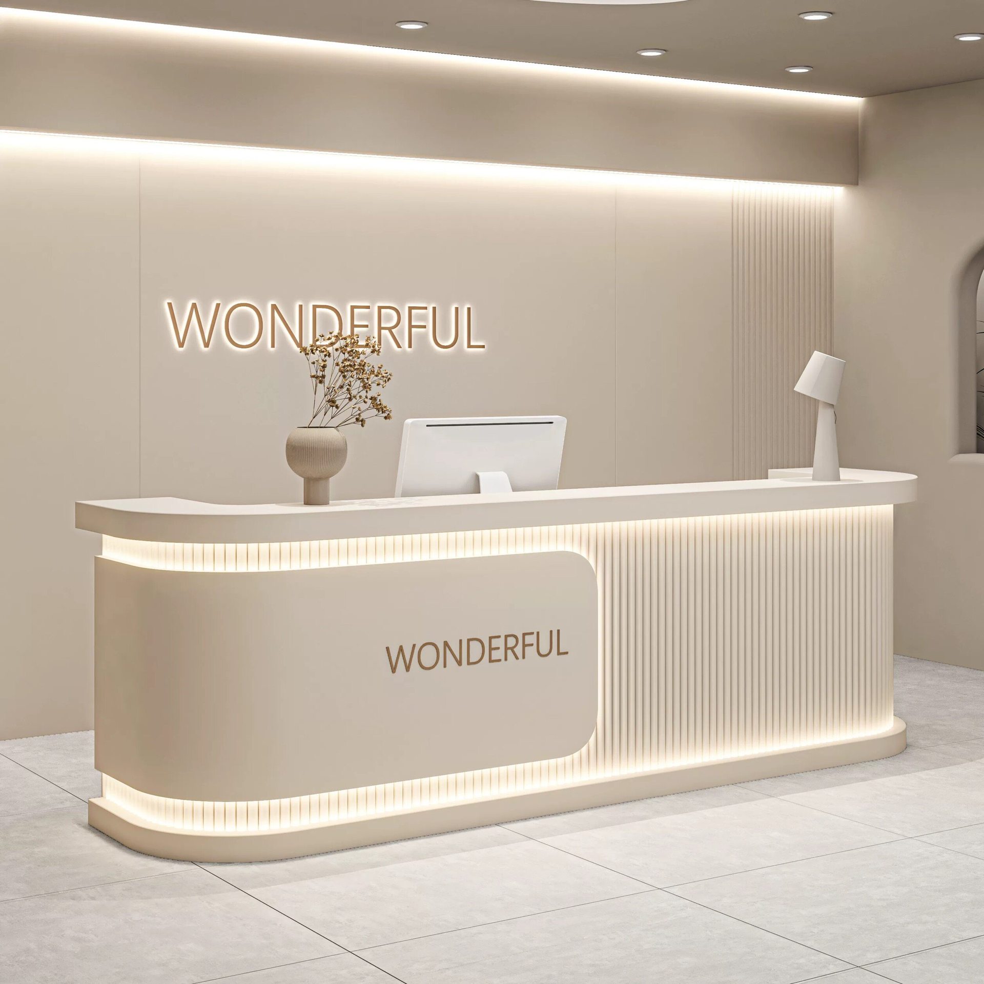 Beauty salon bar, company fron - Photography Lighting For Clothing review and price