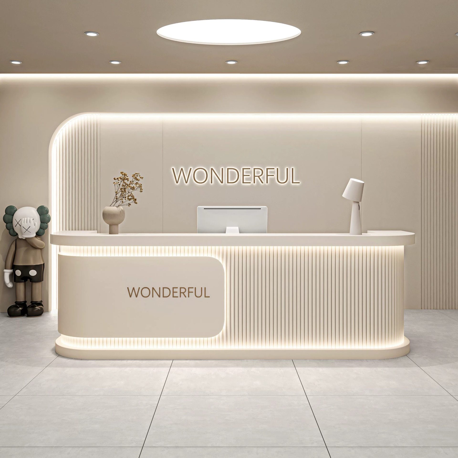 Beauty salon bar, company fron - Photography Lighting For Clothing review and price