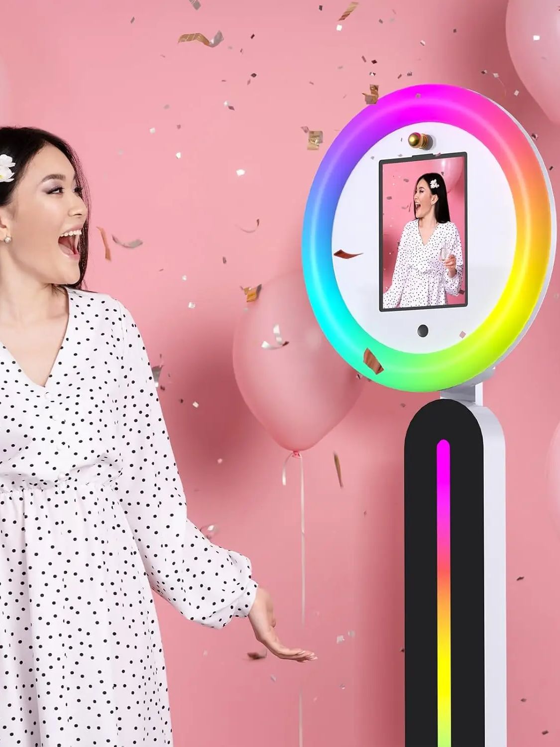 Portable iPad 360 Photo Booth  - Photography Lighting Rental review and price