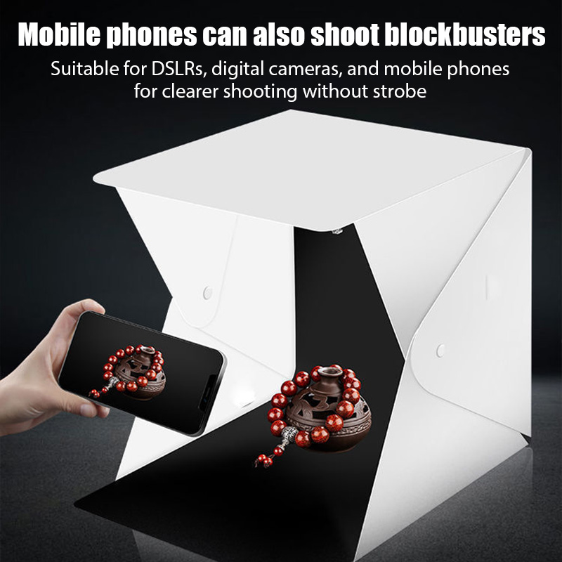 Folding Lightbox Portable Phot - Photography Led Lighting Kit review and price