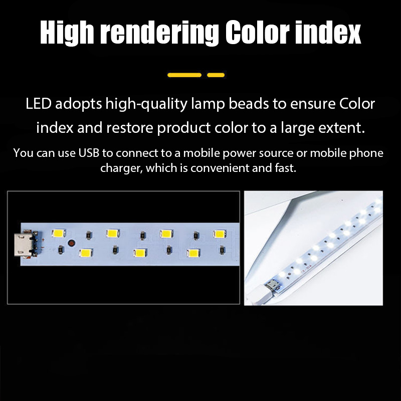 Folding Lightbox Portable Phot - Photography Led Lighting Kit review and price