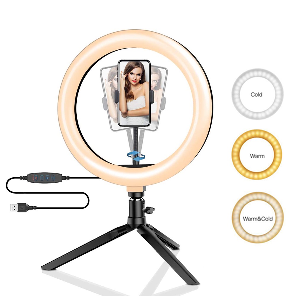 26cm 10 inch Led Ring Selfie L - Photography Led Lighting Kit review and price