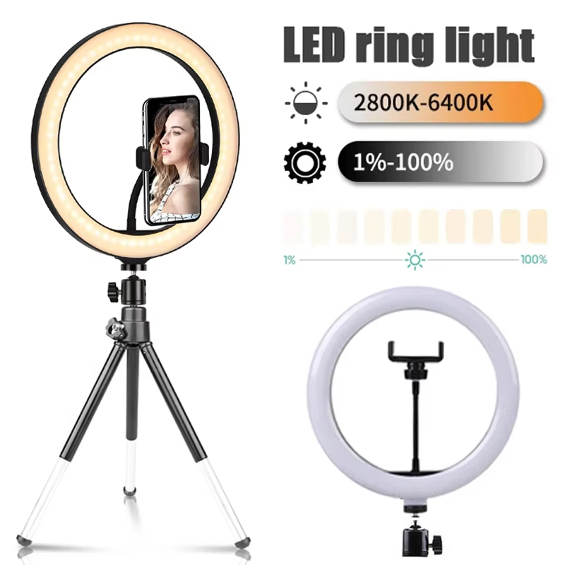 10 inch Selfie Ring Light Phot - Photography Lighting Tent review and price