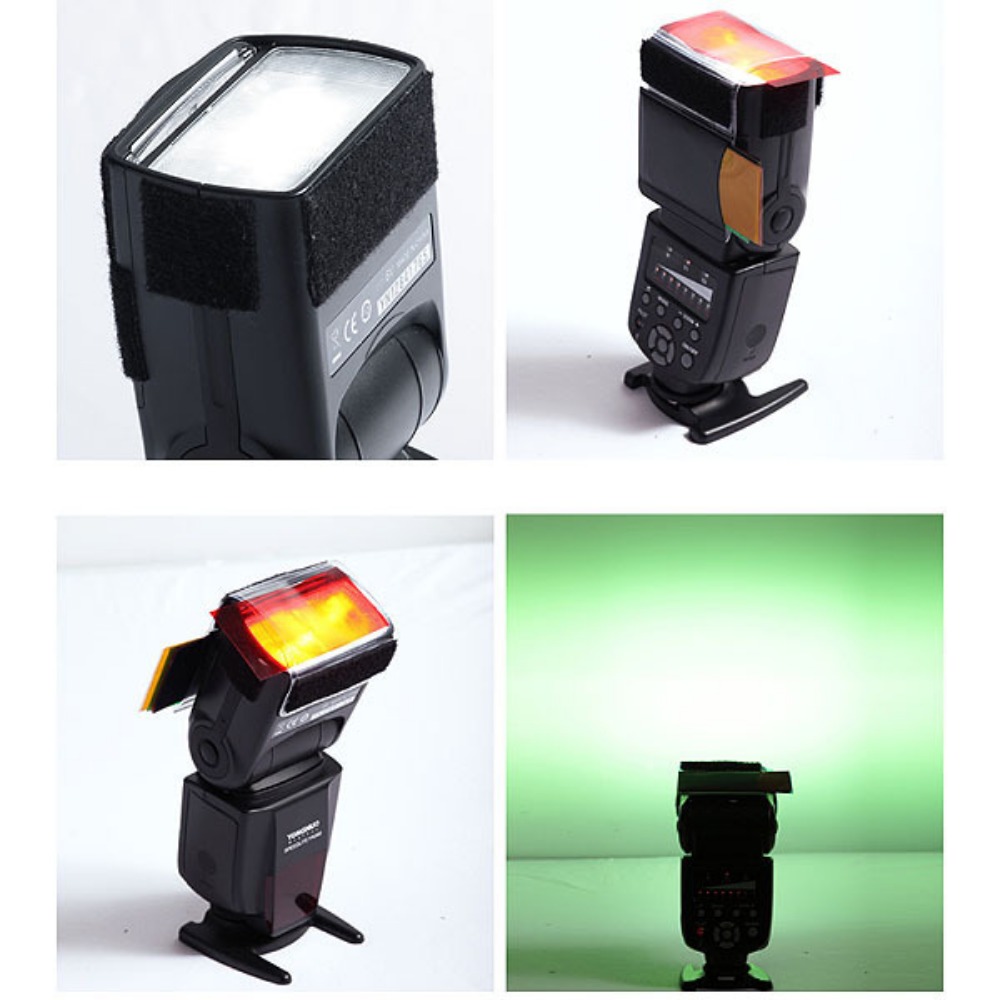 12 Colors Camera Flash Gels Li - Portrait Photography With Lighting review and price