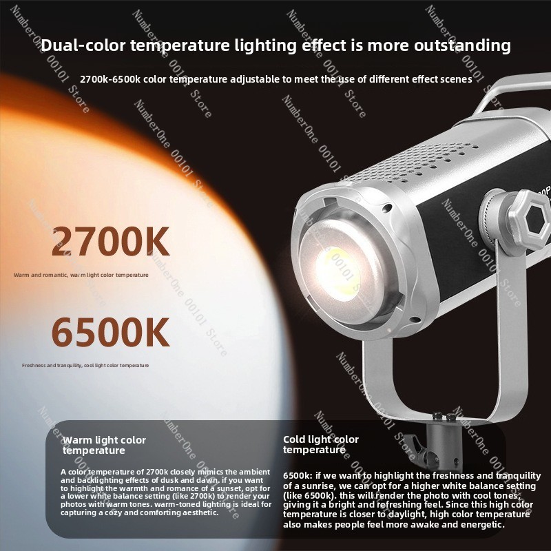 300W COB Photography Light Dua - Portrait Photography With Lighting review and price