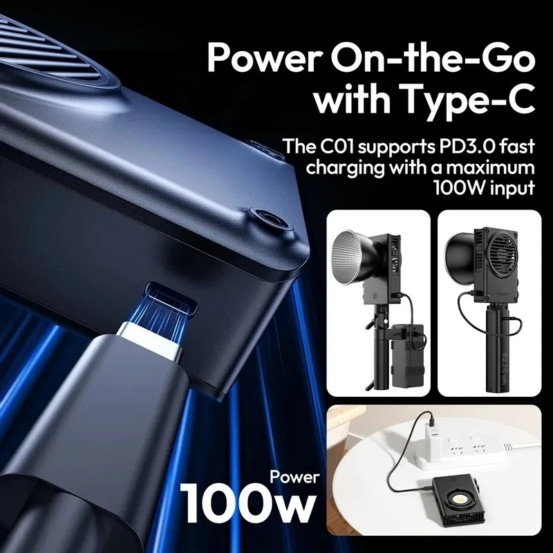 Bi-color COB Studio Fill Light - Photography Lighting For Clothing review and price