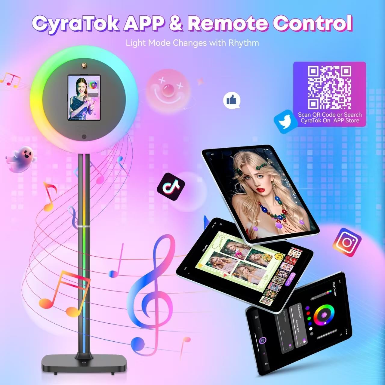 Neson Movable iPad Photo Booth - Photography Lighting Rental review and price