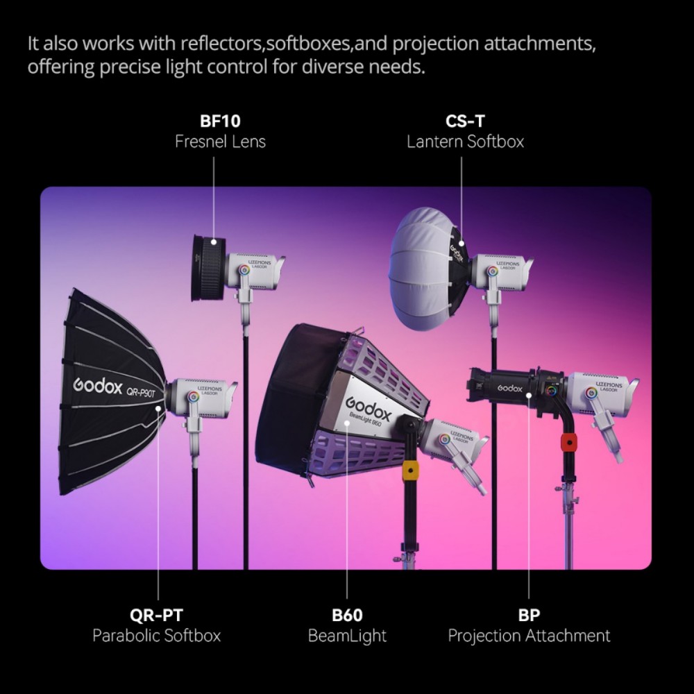 Godox LITEMONS LA600Bi LA600R  - Portrait Photography With Lighting review and price